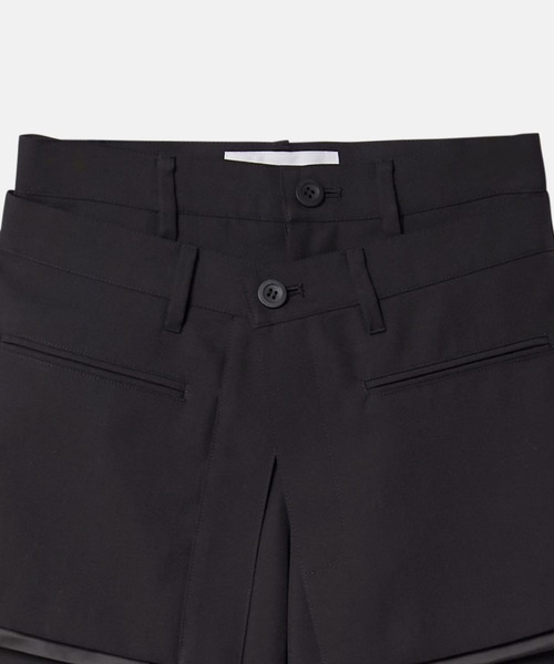 セール】レイヤードストレートパンツ / Layered Straight Pants