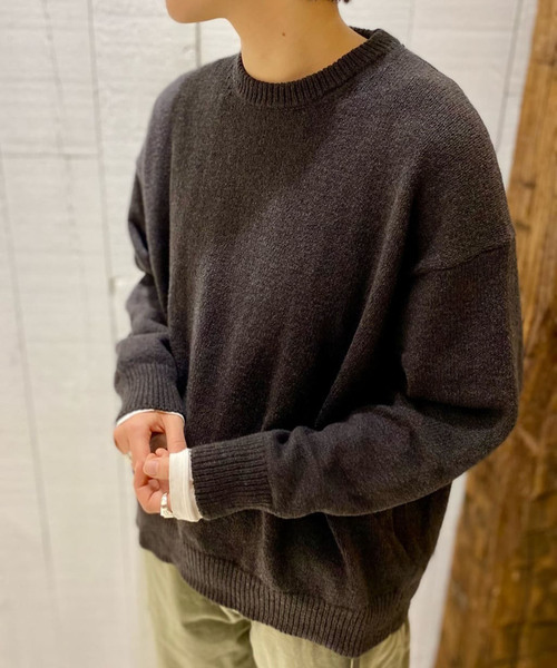 journal standard luxe テンジククルーネックプルオーバー COTTONテンジククルーネックプルオーバー（ニット／セーター