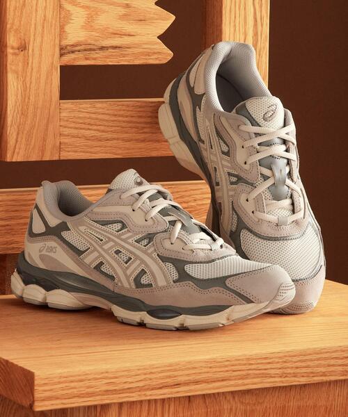 ASICS アシックス GEL-NYC 27cm asics GEL-NYC WHITE/STEEL GREY サイズ 27cm