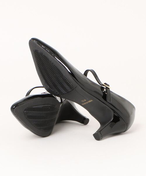 極美品☆OHGA パンプス　23.5 Parade パンプス 「極ふわっ」甲ストラップオケージョンパンプス