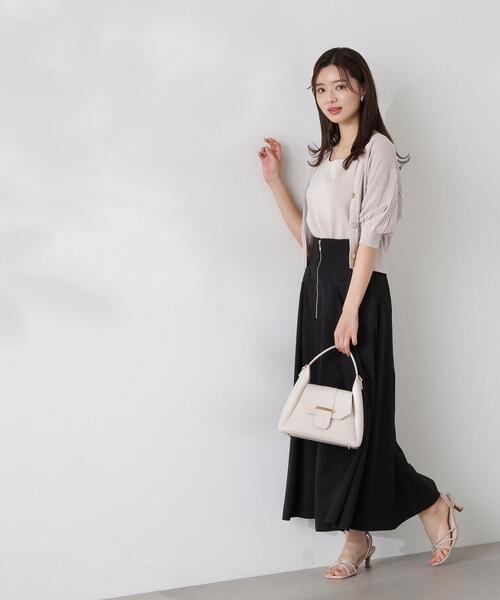 PROPORTION BODY DRESSING スカート コルセット風フレアスカート 