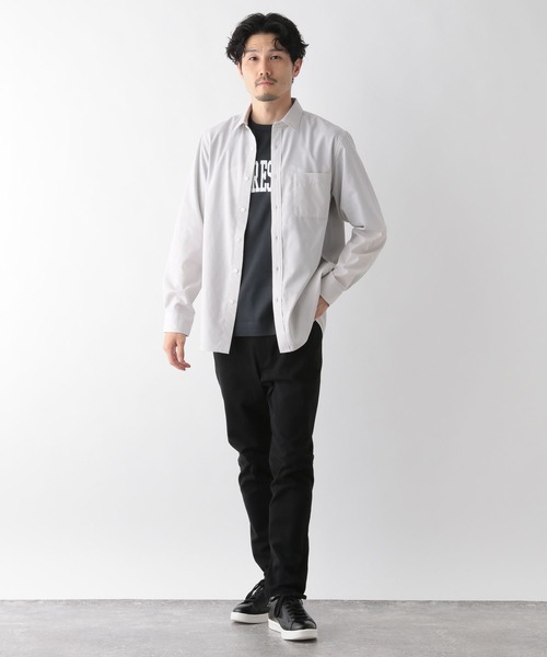 GLOBAL WORK シャツ オテラクシャツ/ 128577 メンズ : ZOZOTOWN