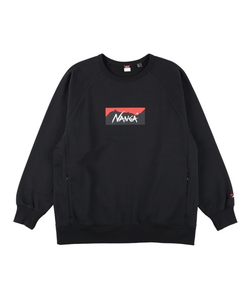 NANGA（ナンガ） トレーナー スウェット ECO HYBRID BOX LOGO
