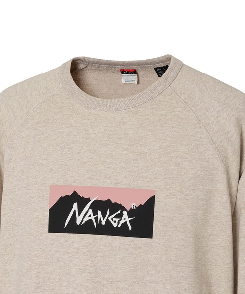 NANGA（ナンガ） トレーナー スウェット ECO HYBRID BOX LOGO