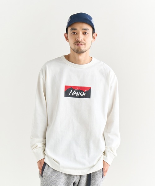 NANGA（ナンガ） トレーナー スウェット ECO HYBRID BOX LOGO