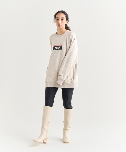 NANGA（ナンガ） トレーナー スウェット ECO HYBRID BOX LOGO