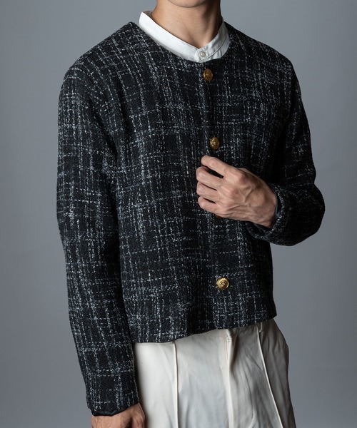 garsonwave（ギャルソンウェーブ） ジャケット ノーカラージャケット