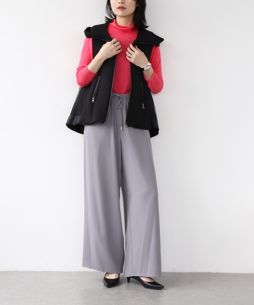 Jines（ジネス） コート アウター ダンボール異素材切替え バック