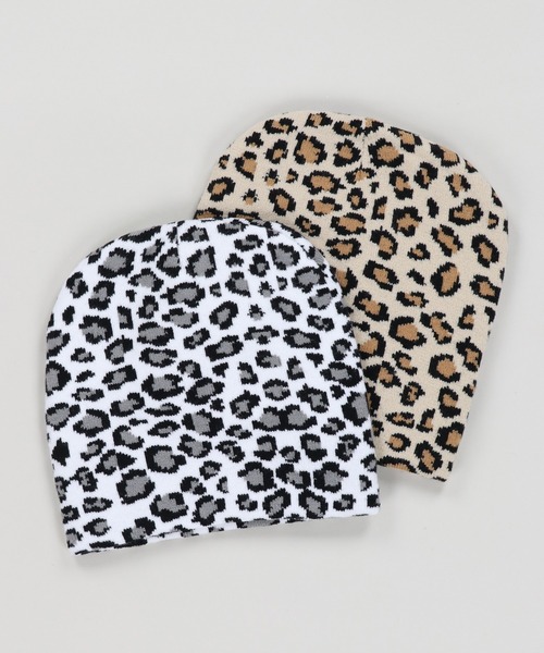や*ん様 Cozy worldwide キャップ　ヒョウ柄 や*ん様 Cozy worldwide キャップ ヒョウ柄