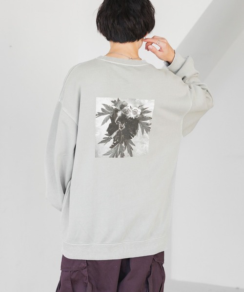 ÉPINE PARIS hoodie flower black | épine