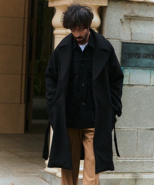 Perfect Suit FActory チェスターコート コート アンゴラ混