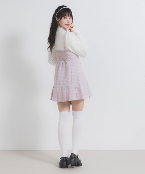 DearMyLoveRose ジャケット テーラードジャケット ラメツイード