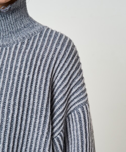 FREAK'S STORE ニット セーター 限定展開 プレーティング FREAK'S STORE ニット セーター 限定展開 プレーティング