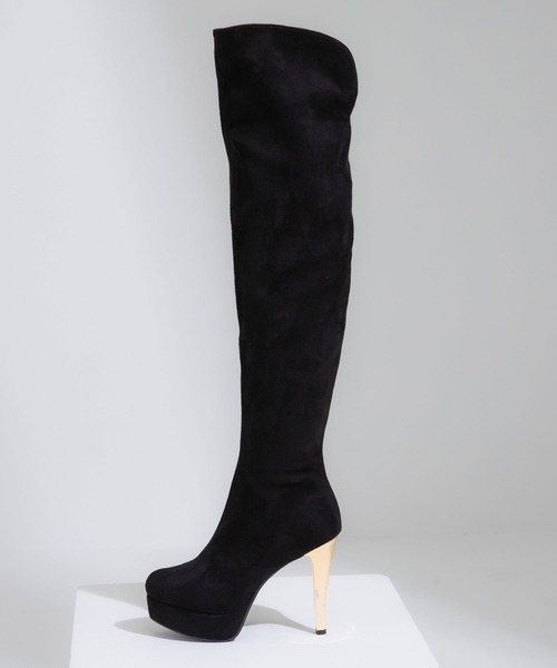 Diable baiser（ディアブルベーゼ） ブーツ 12cmヒールGALニーハイ