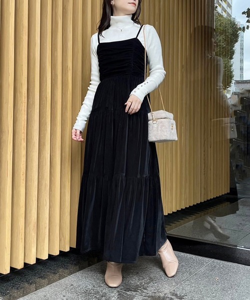 レア⭐️ 【本日限定 値下げ 】comoli カナパワンピース　0 ブラック COMOLI カナパ ワンピース | Less Higashikawa