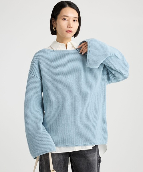 BABYLONE（バビロン） ニット セーター バックスリットニットプル