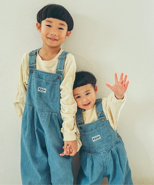 p.premier（ピードットプルミエ） サロペット オーバーオール