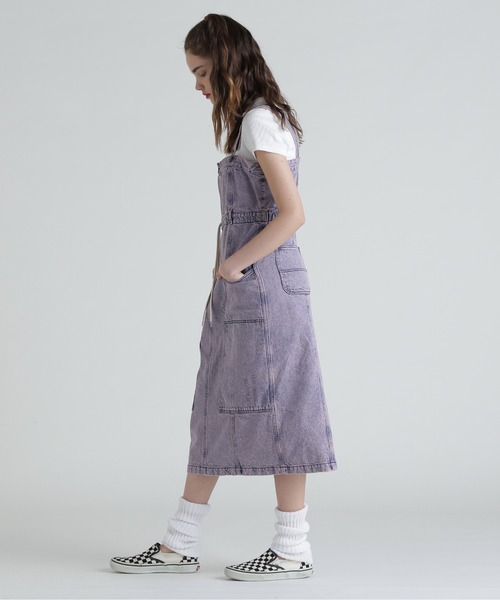 AVIREX（アヴィレックス） デニムスカート BELT PRINT DENIM JUMPUR