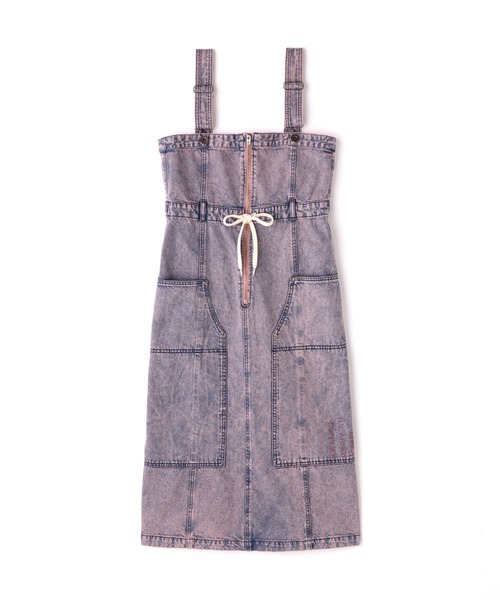 AVIREX（アヴィレックス） デニムスカート BELT PRINT DENIM JUMPUR