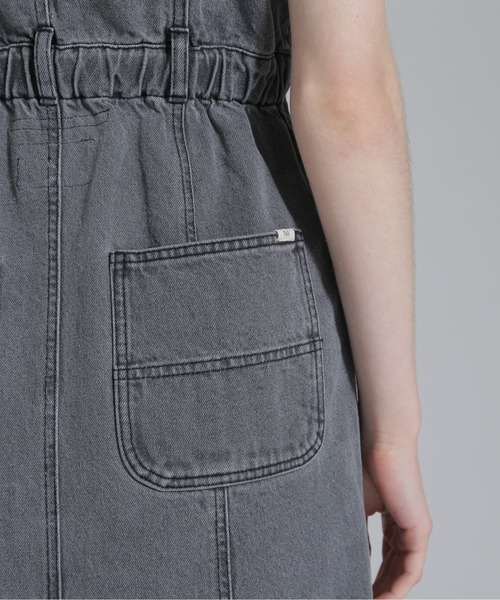 AVIREX（アヴィレックス） デニムスカート BELT PRINT DENIM JUMPUR