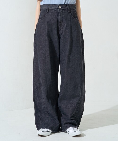 【完売品】SOMETHING × FREAK’S STORE デニムパンツ FREAK'S STORE ジーンズ デニム デニムパンツ SOMETHING × STORE