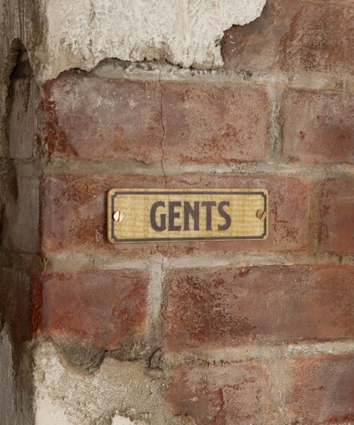 DULTON（ダルトン） インテリア FIBER SIGN A/レトロ サインプレート