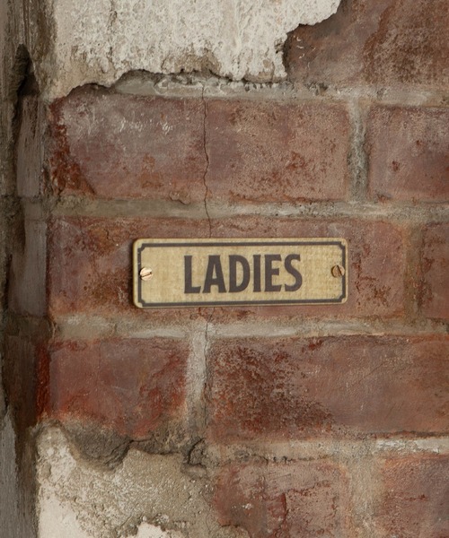 DULTON（ダルトン） インテリア FIBER SIGN A/レトロ サインプレート