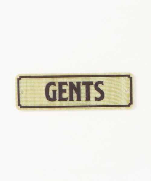 DULTON（ダルトン） インテリア FIBER SIGN A/レトロ サインプレート