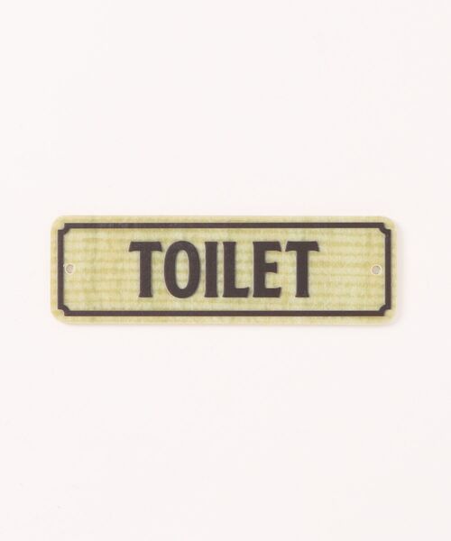 DULTON（ダルトン） インテリア FIBER SIGN A/レトロ サインプレート