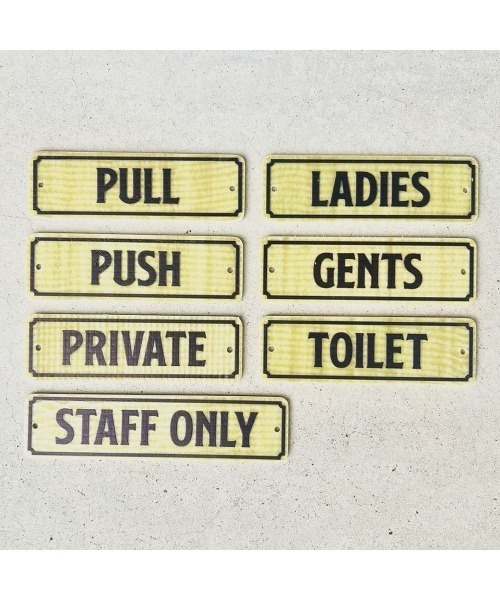 DULTON（ダルトン） インテリア FIBER SIGN A/レトロ サインプレート