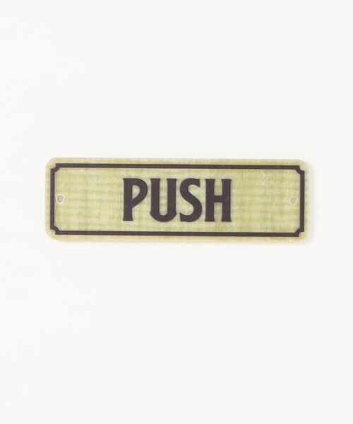 DULTON（ダルトン） インテリア FIBER SIGN A/レトロ サインプレート