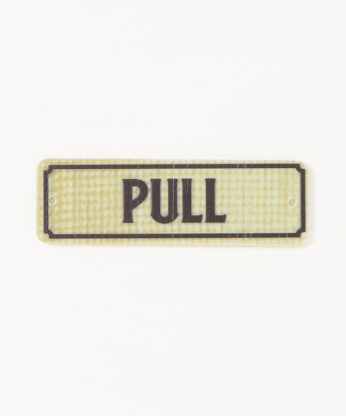 DULTON（ダルトン） インテリア FIBER SIGN A/レトロ サインプレート