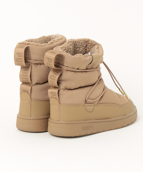 PUMA（プーマ） ショートブーツ 24.0cm ブラウン レディース