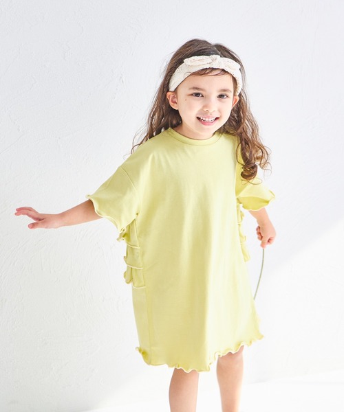 pairmanon（ペアマノン） ワンピース 「綿100%」配色メロー バック