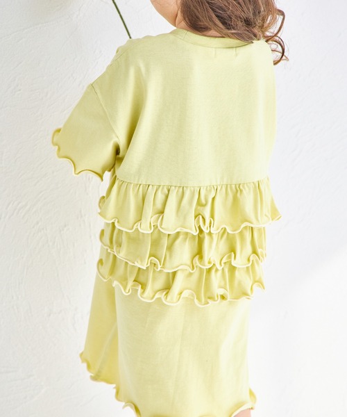 pairmanon（ペアマノン） ワンピース 「綿100%」配色メロー バック