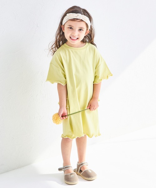 pairmanon（ペアマノン） ワンピース 「綿100%」配色メロー バック