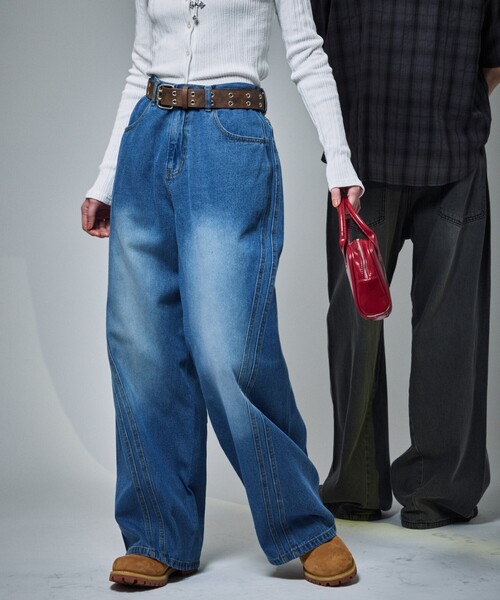 パンツ HL LINE VINTAGE DENIM CLASSIC FREAK'S STORE ジーンズ 限定展開 MR HEARTS/ミスターハーツ
