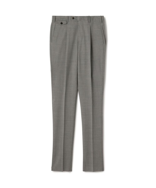 スラックス PT TORINO Gentleman Fit ポリエステルウール 1プリーツ スリムスラックス メンズの画像