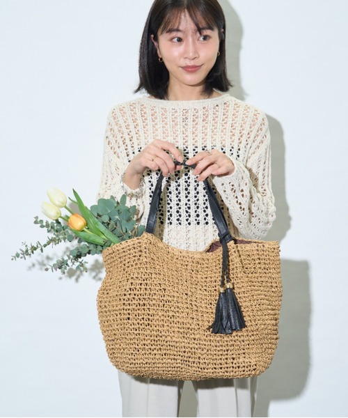 LAZY SUSAN オリーブ バッグ LAZY SUSAN ショルダーバッグ バッグ バッグ ロープショルダー