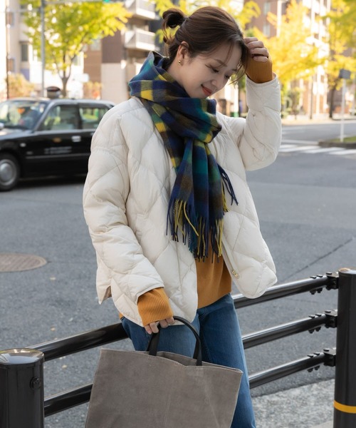 アーバンリサーチドアーズ　グリーンダウンミドルジャケット　新品未使用品 URBAN RESEARCH DOORS（アーバンリサーチドアーズ）の「グリーンダウン