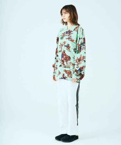 美品✨ 25AW タウンクラフト PRINTED POLO CARDIGAN TOWNCRAFT（タウンクラフト） カーディガン PRINTED POLO CARDIGAN