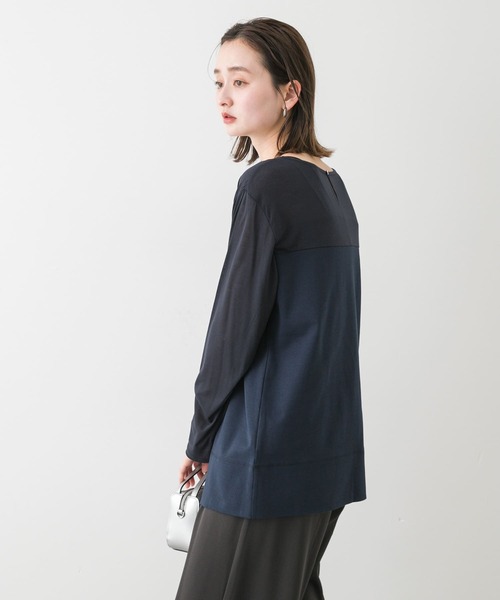 tシャツ DOCKING L/S TOPS レディース SENSE OF PLACE by URBAN RESEARCH tシャツ クルーネック