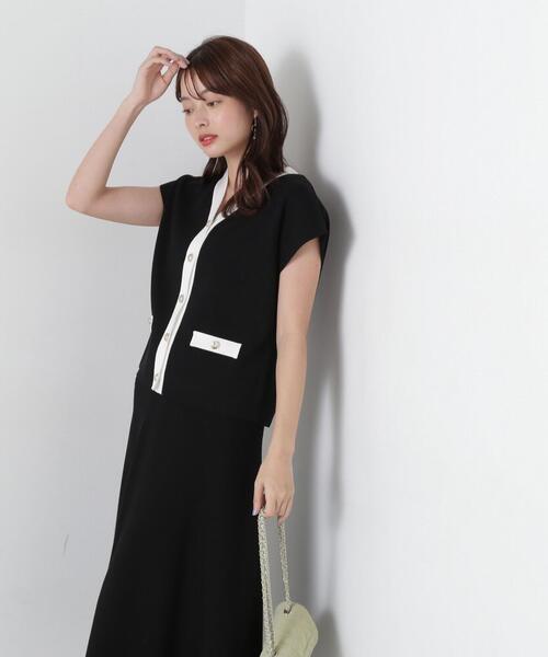 PROPORTION BODY DRESSING ワンピース ニットベストセットアップ