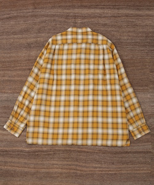 WILD LIFE TAILOR オンブレーシャツ チェックシャツ シャツ M WILD LIFE TAILOR Adam et Rope' シャツ 「WILD TAILOR