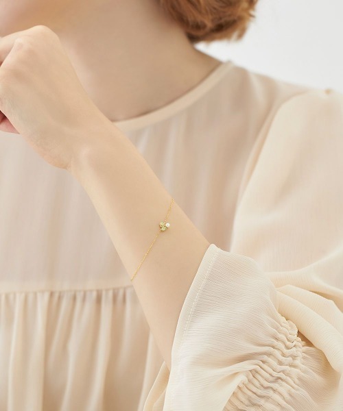 Canal4℃ ブレスレット 「2025 MIMOSA Collection」K10イエロー