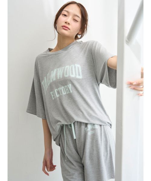 SNIDEL HOME パジャマ ルームウェア 「接触冷感」オーバーサイズ