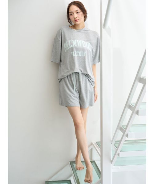 snidelhome ルームウェア SNIDEL HOME パジャマ ルームウェア 「接触冷感」オーバーサイズ