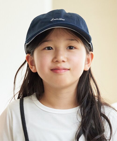 ikka（イッカ） キャップ 帽子 ツイル後ろリボンキャップ キッズ 子供