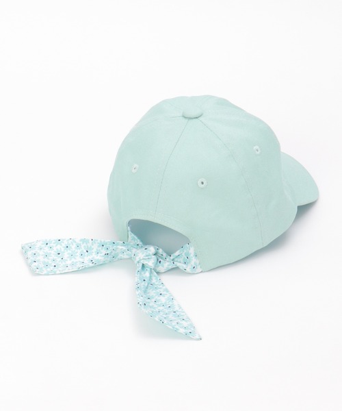 ikka（イッカ） キャップ 帽子 ツイル後ろリボンキャップ キッズ 子供