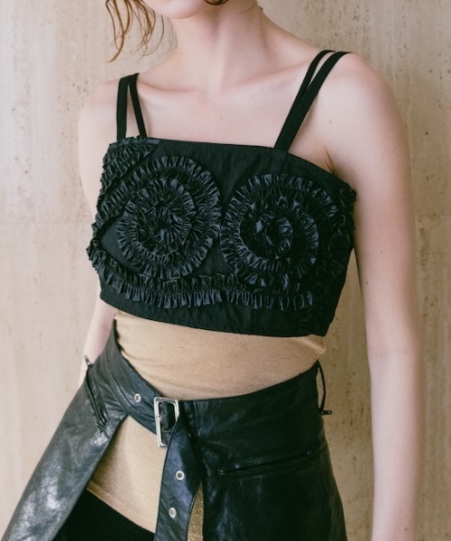 Gathering Tape Bustier/ギャザーテープビスチェ レディース